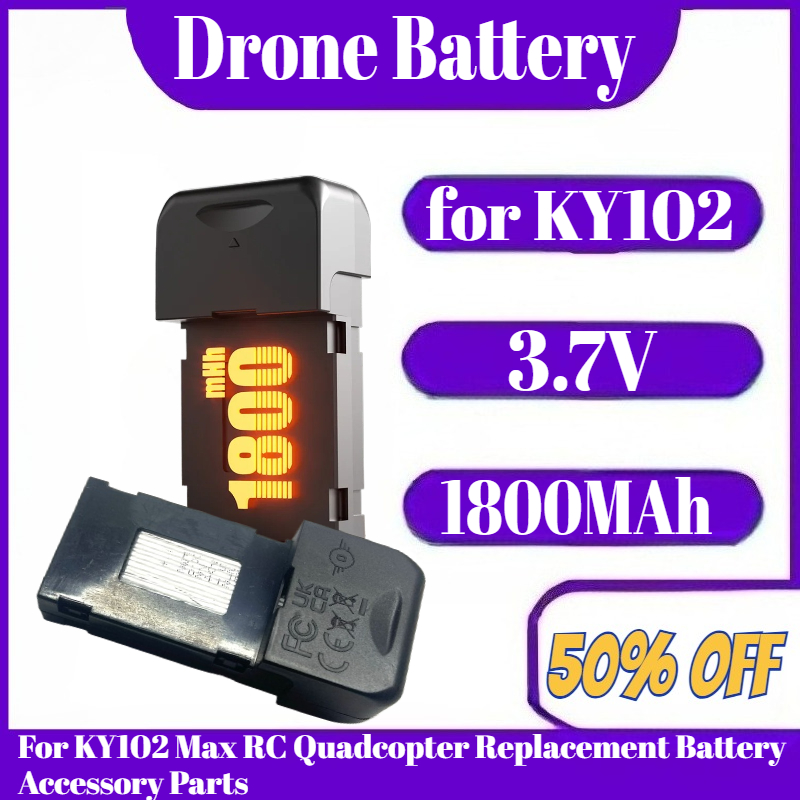 Drone Ky102 Rc - Bateria 3.7V 1800mAh KY102 do drona,