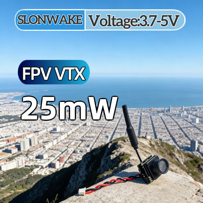 Rc Airplane Drone - Symulator mocy VTX SLONWAKE FPV 25mW