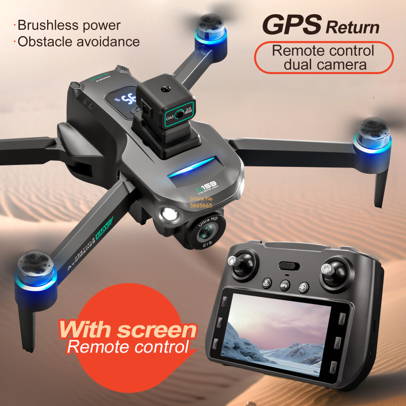 Drone Rc With Screen - Podwójna kamera 8K 5G WIFI FPV