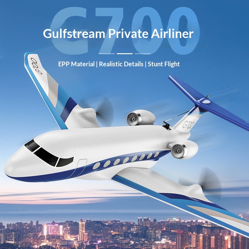 Rc Wing Glider - Nowy zdalnie sterowany samolot Z67 Gulfstream