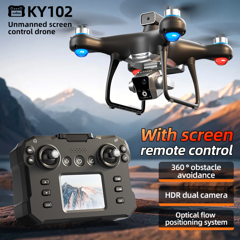 Drone Ky102 Rc - KY102 MAX Drone HD podwójny ekran