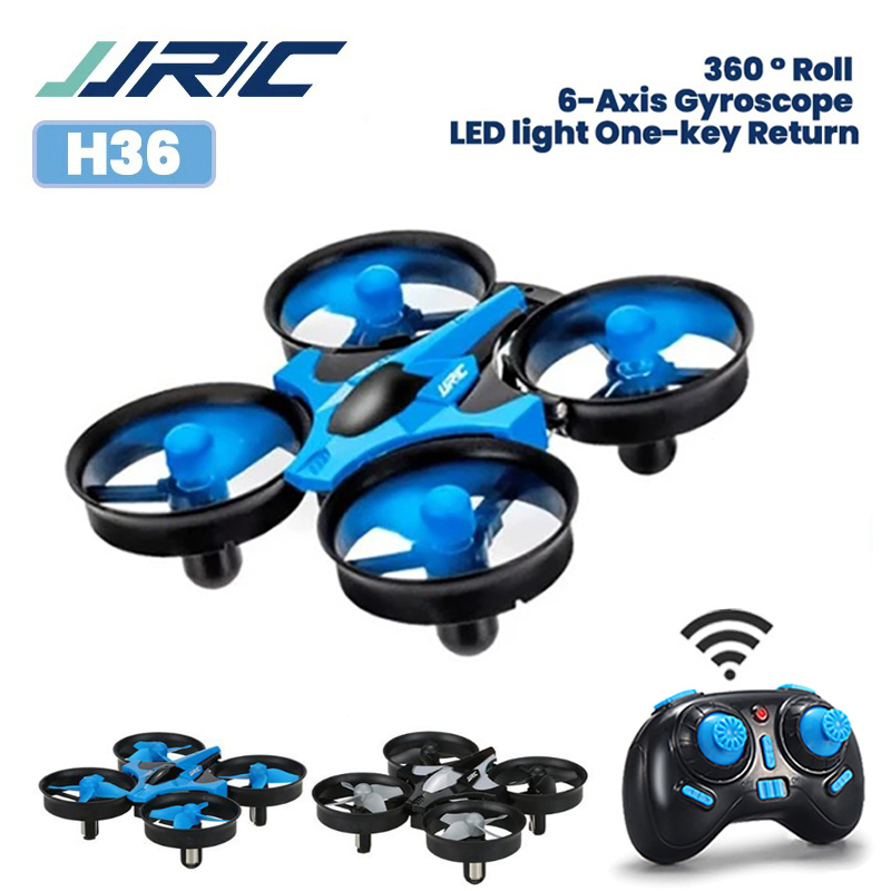 Drone Vs Rc Helicopter - Mini Dron JJRC H36 2.4G 6-osiowy
