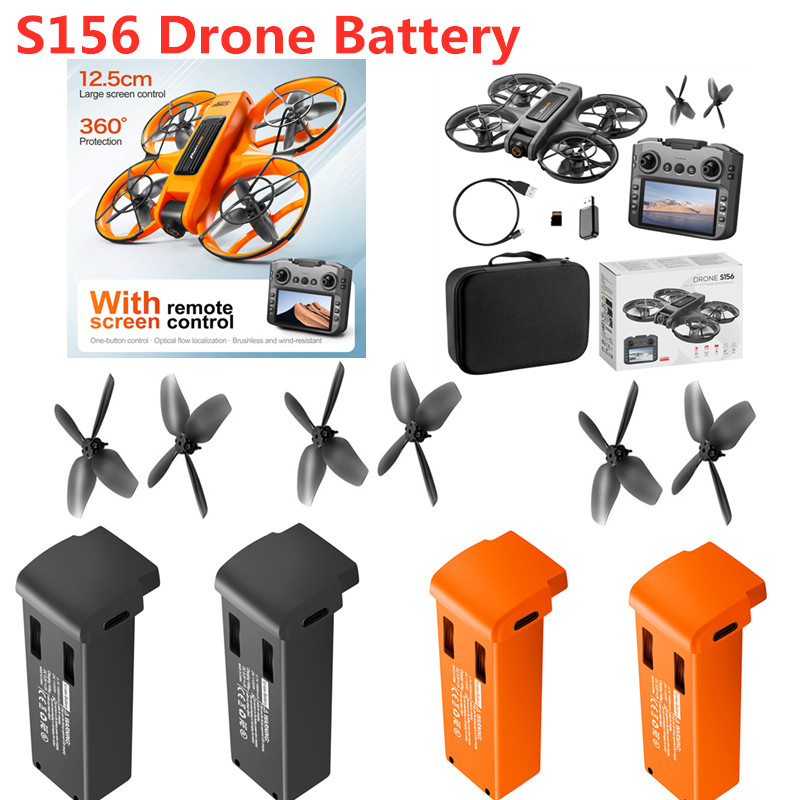 Drone Rc S156 - Bateria do drona S156 3.7V 1800MAH