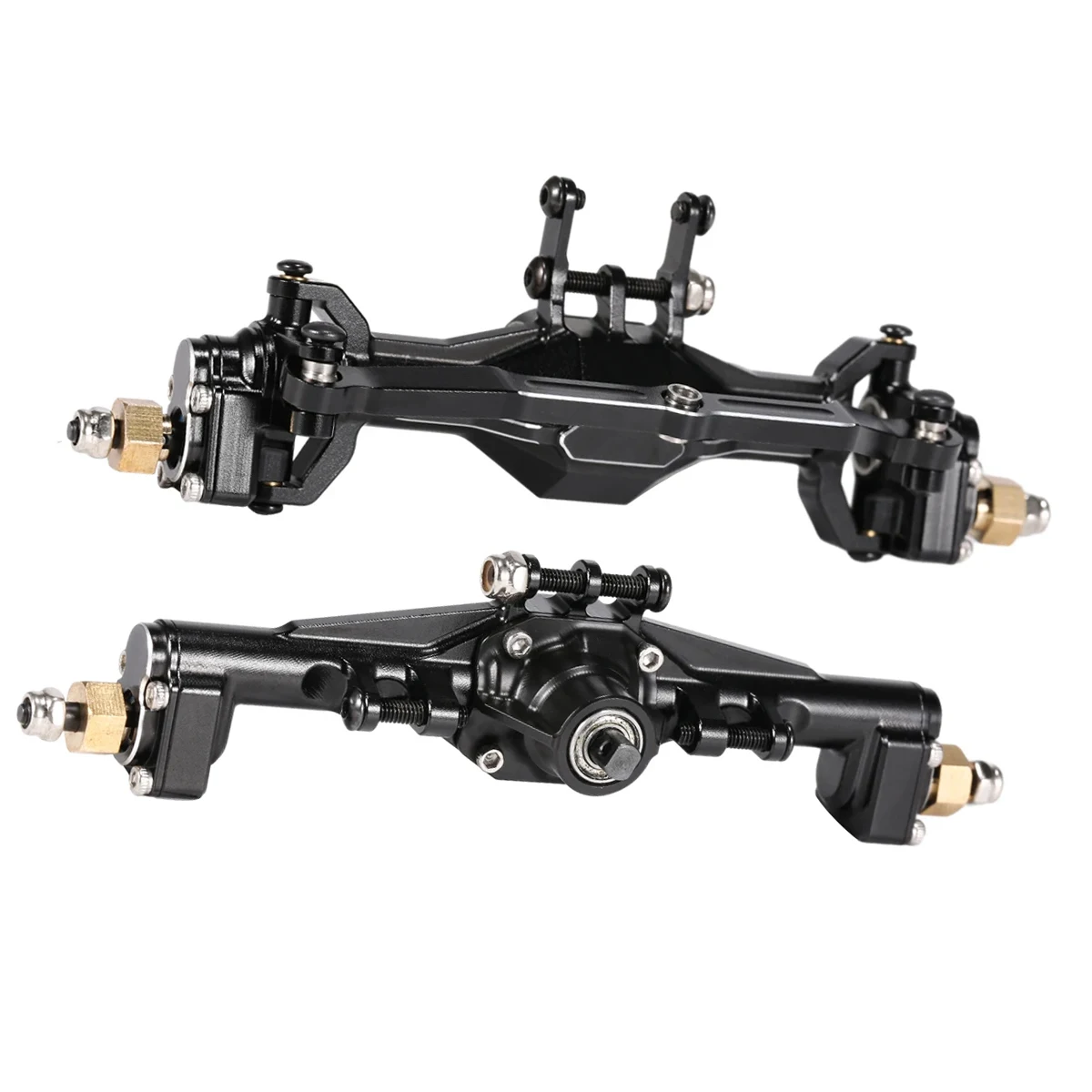 Rc Crawler Axle Parts - TRX4M Aluminiowa przednia tylna oś portalowa