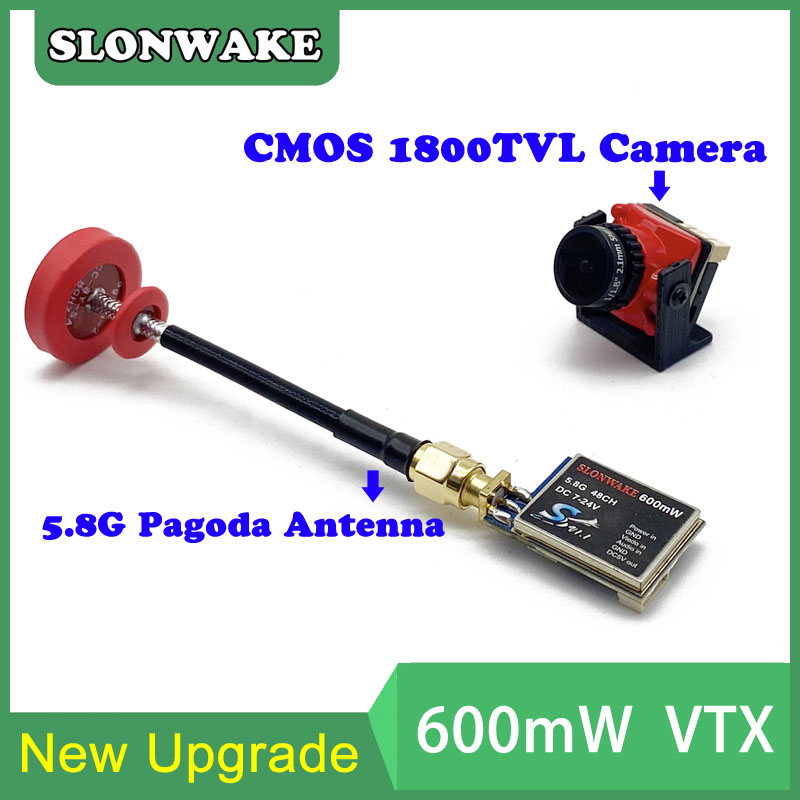 5.8G 48CH 600mW regulowany nad – Rc Airplane Drone recenzja i cena