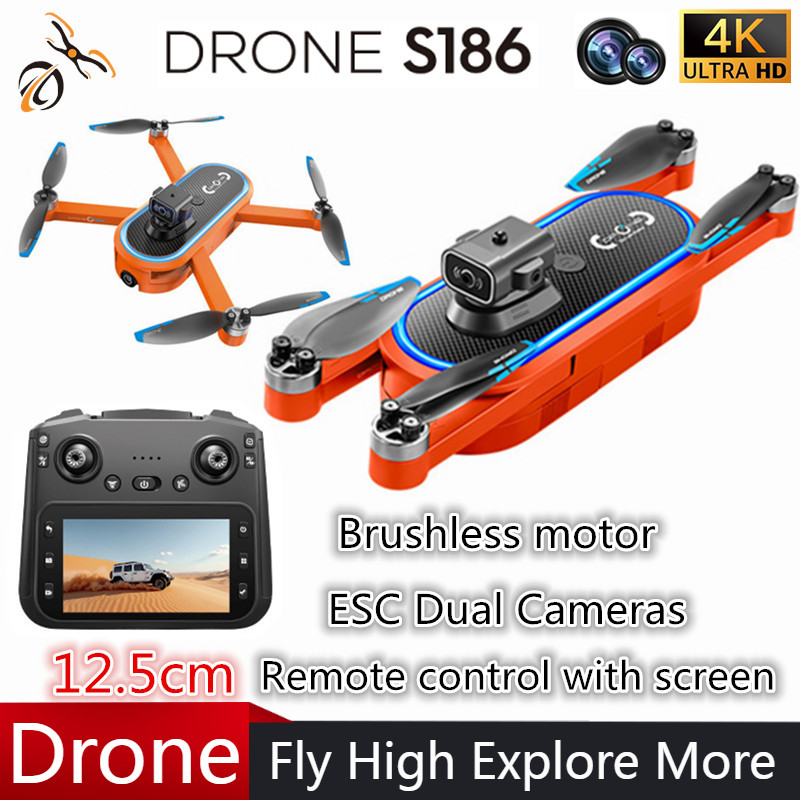 Dron 2025 S186 Profesjonalny 4 – Drone Rc With Screen recenzja i cena