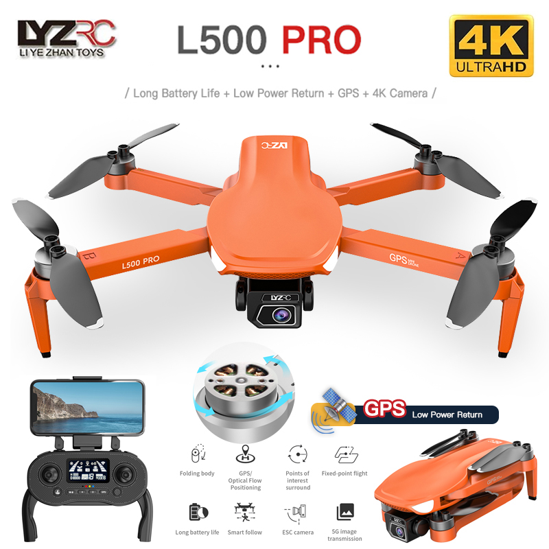 L500 PRO GPS Drone 4K Profesio – Drone Vs Rc Helicopter recenzja i cena