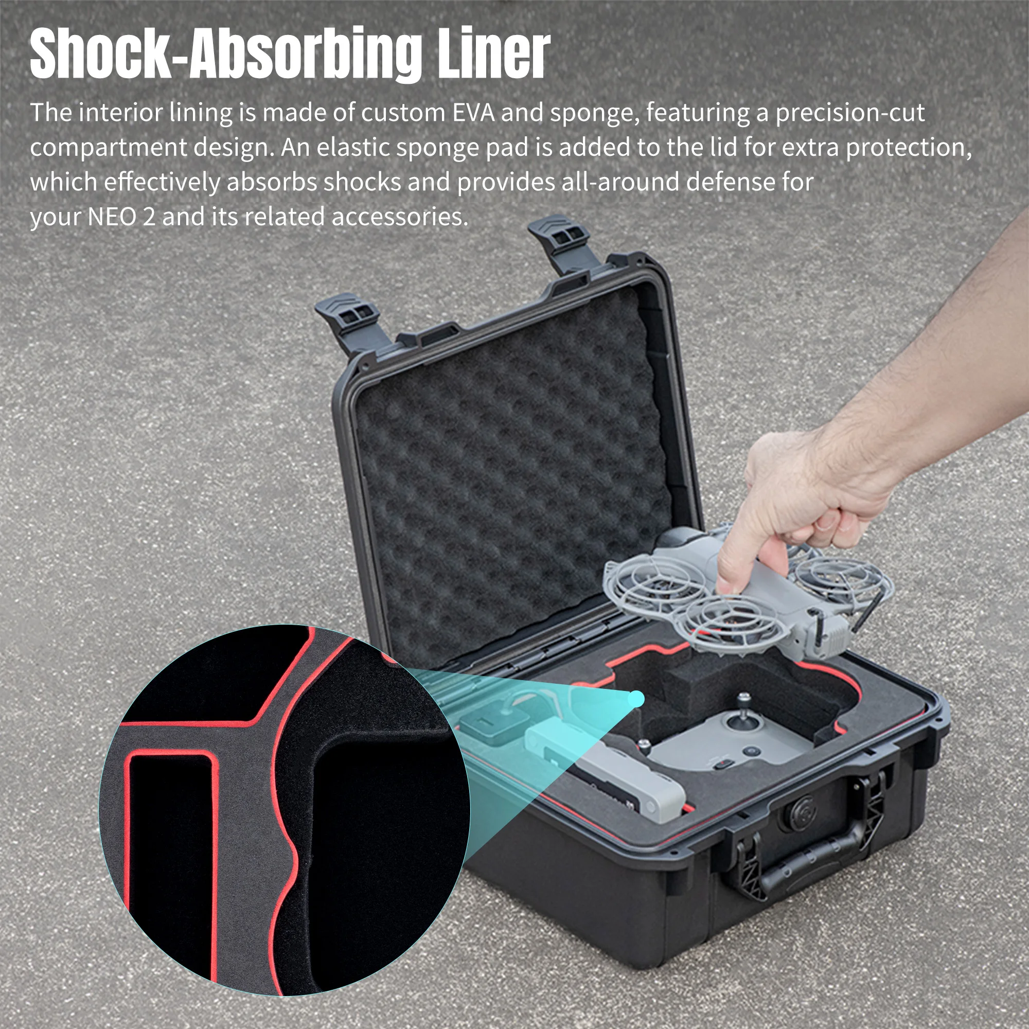 Etui przenośne DJI Neo 2, fute – Drone Dji Rc N3 recenzja i cena