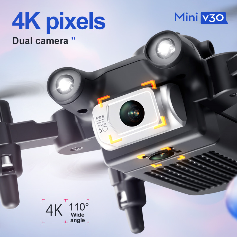 Mini V30 WiFi FPV Drone z podw – Drone Rc With Screen recenzja i cena