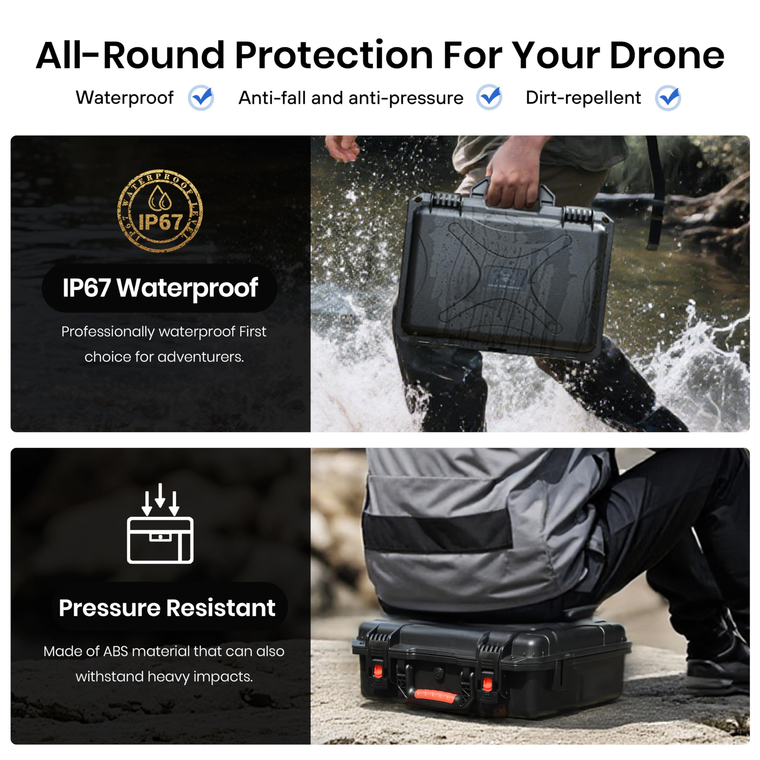 Wodoodporny, twardy futerał tr – Drone Dji Rc N3 recenzja i cena