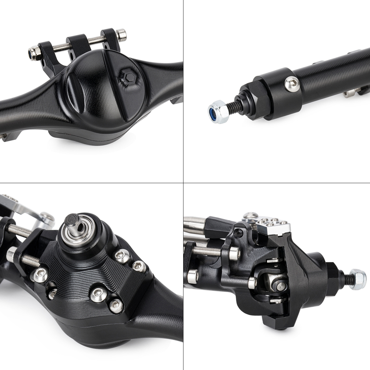 Zestaw Prostych Osi CNC Alumin – Rc Crawler Axle Parts recenzja i cena