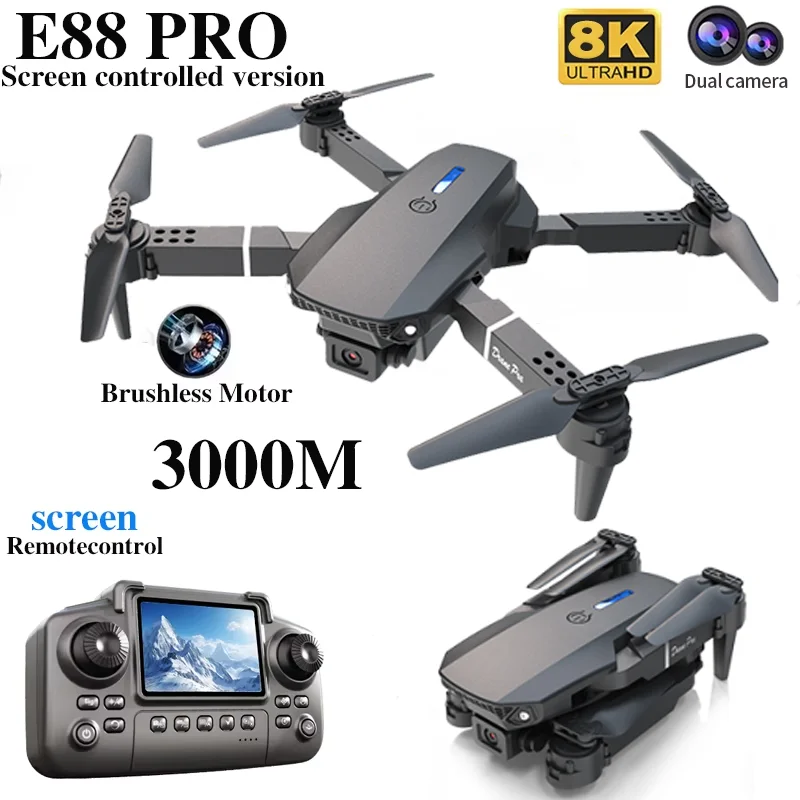 Profesjonalny dron E88 PRO z e – Drone Rc With Screen recenzja i cena