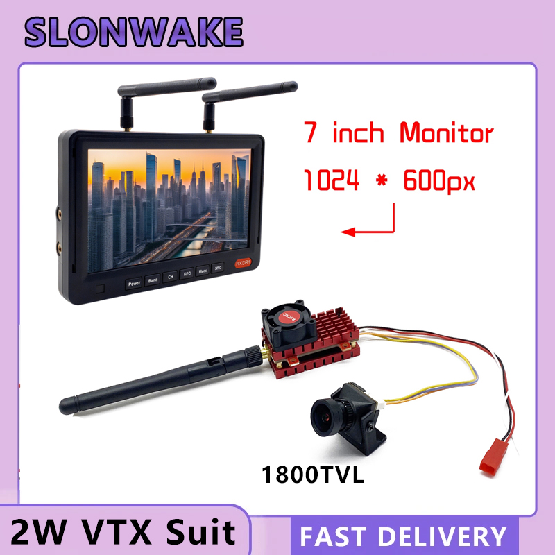 SLONWAKE 5.8G 2W VTX FPV Kamer – Drone Rc With Screen recenzja i cena