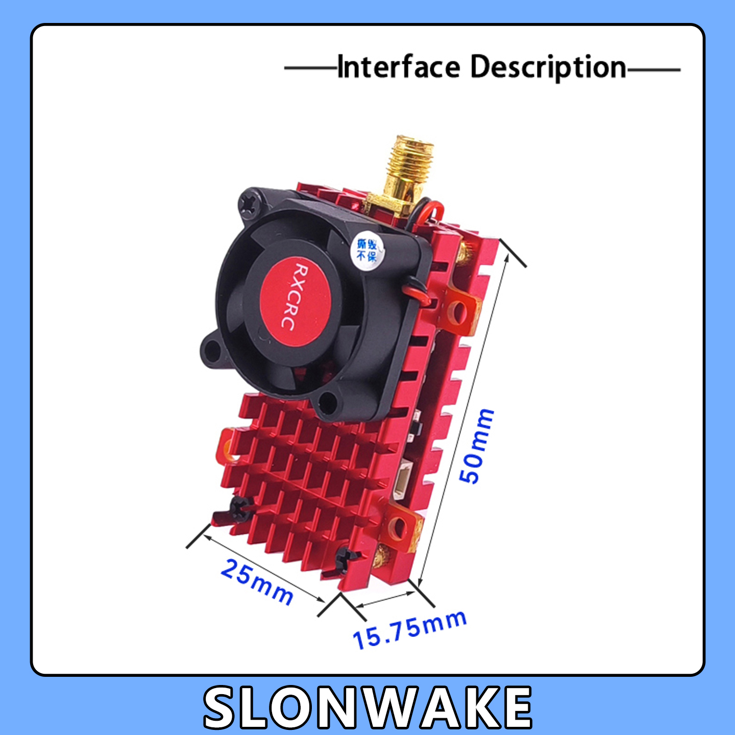 SLONWAKE 5.8G 2W VTX FPV Kamer – Drone Rc With Screen recenzja i cena