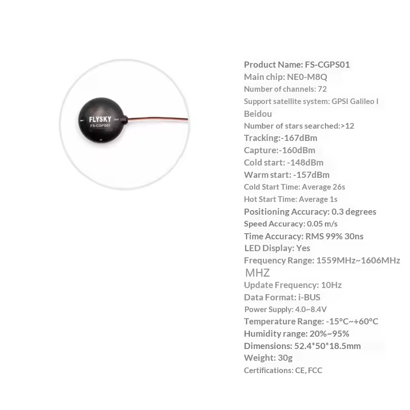 Flysky FS-G11P GPS FS-CGPS01 7 – Rc Boat recenzja i cena