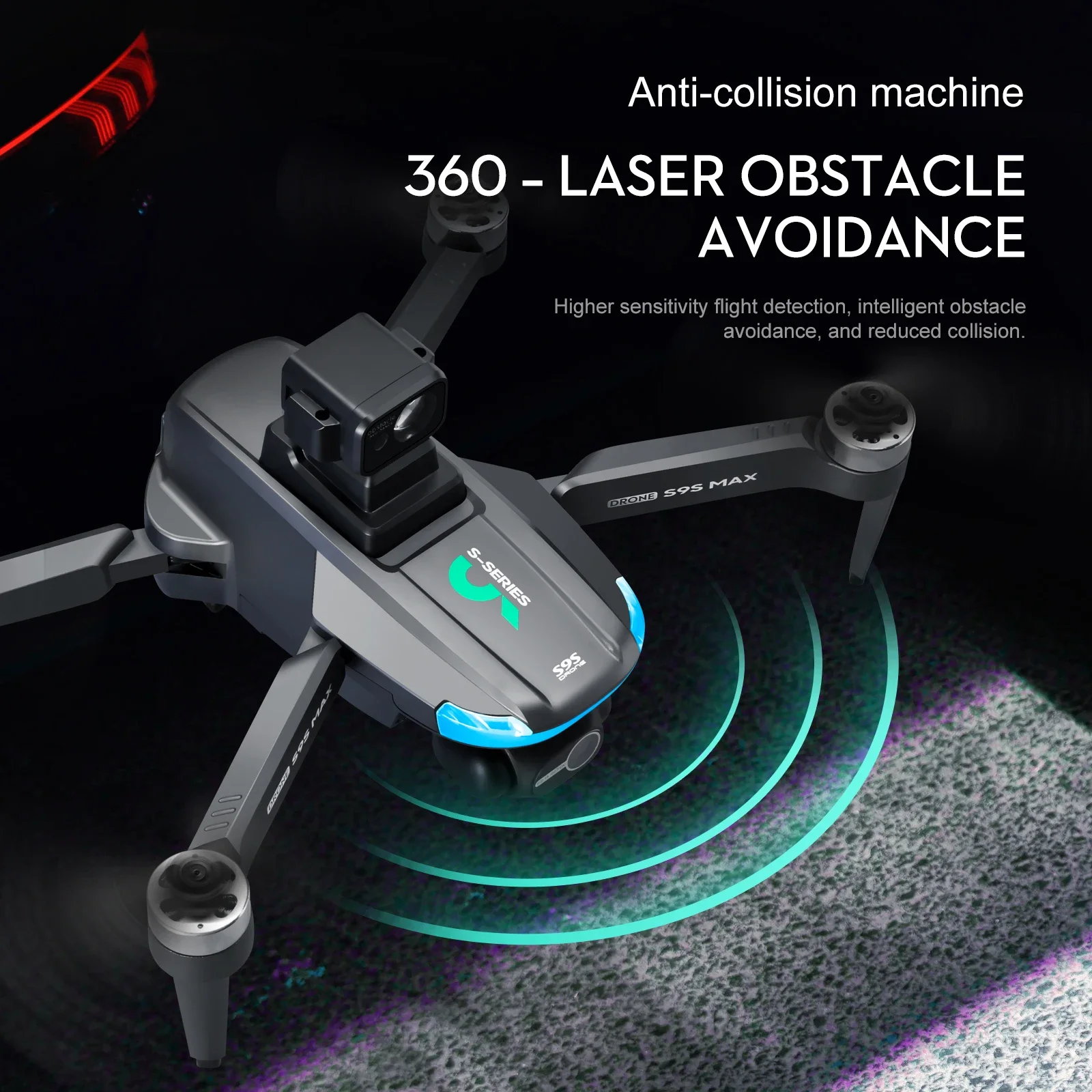 NOWOŚĆ S9S MAX MINI Drone 4K 2 – Drone Rc With Screen recenzja i cena
