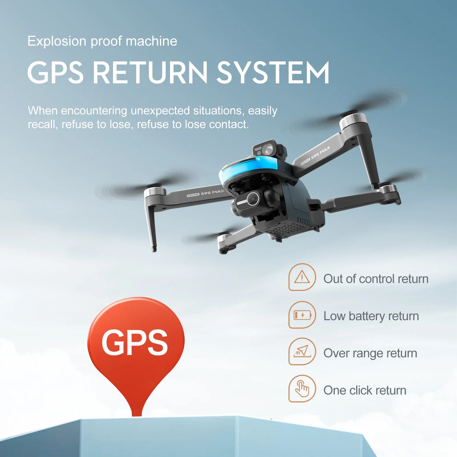 NOWOŚĆ S9S MAX MINI Drone 4K 2 – Drone Rc With Screen recenzja i cena