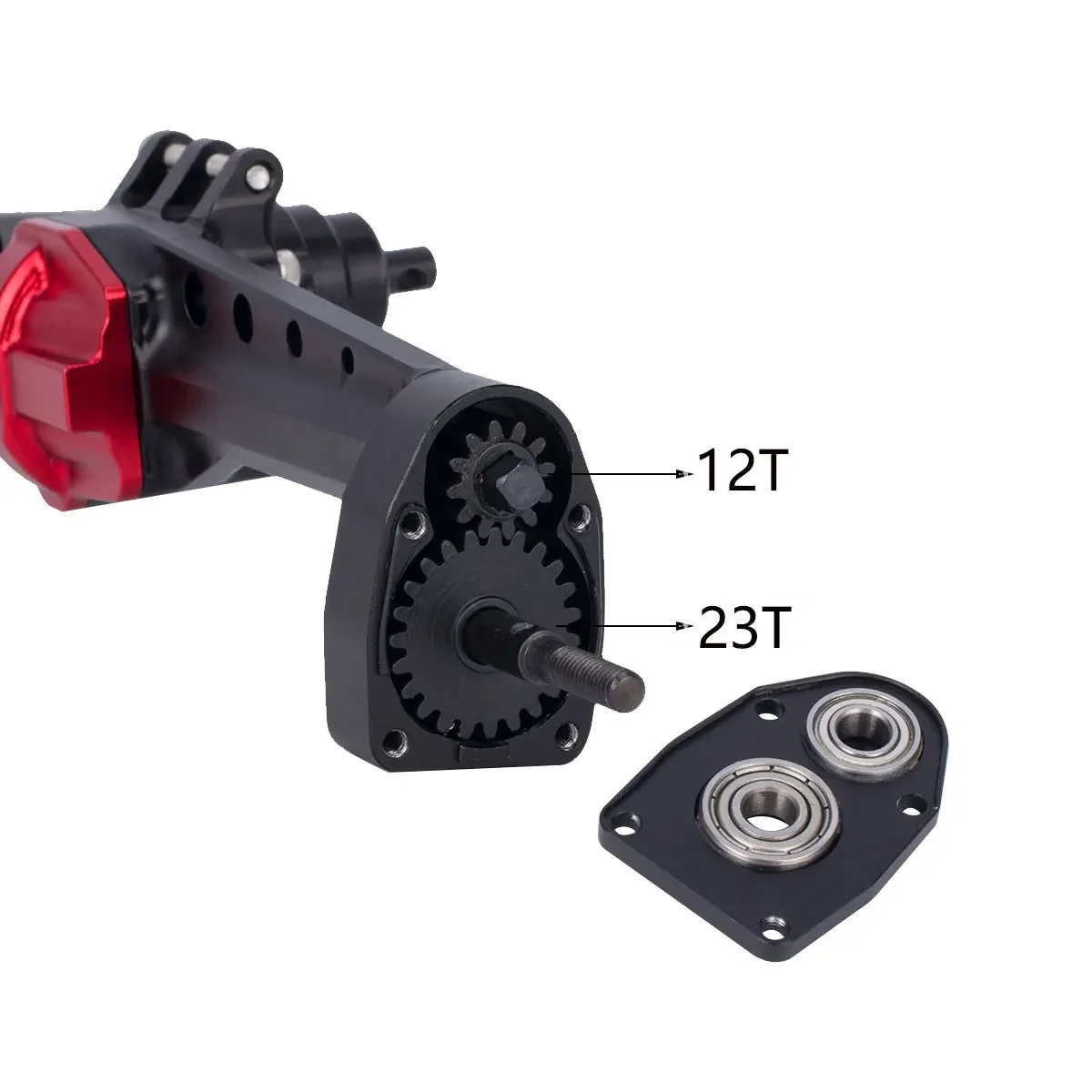 Aluminiowa CNC SCX10 III przed – Rc Crawler Axle Parts recenzja i cena