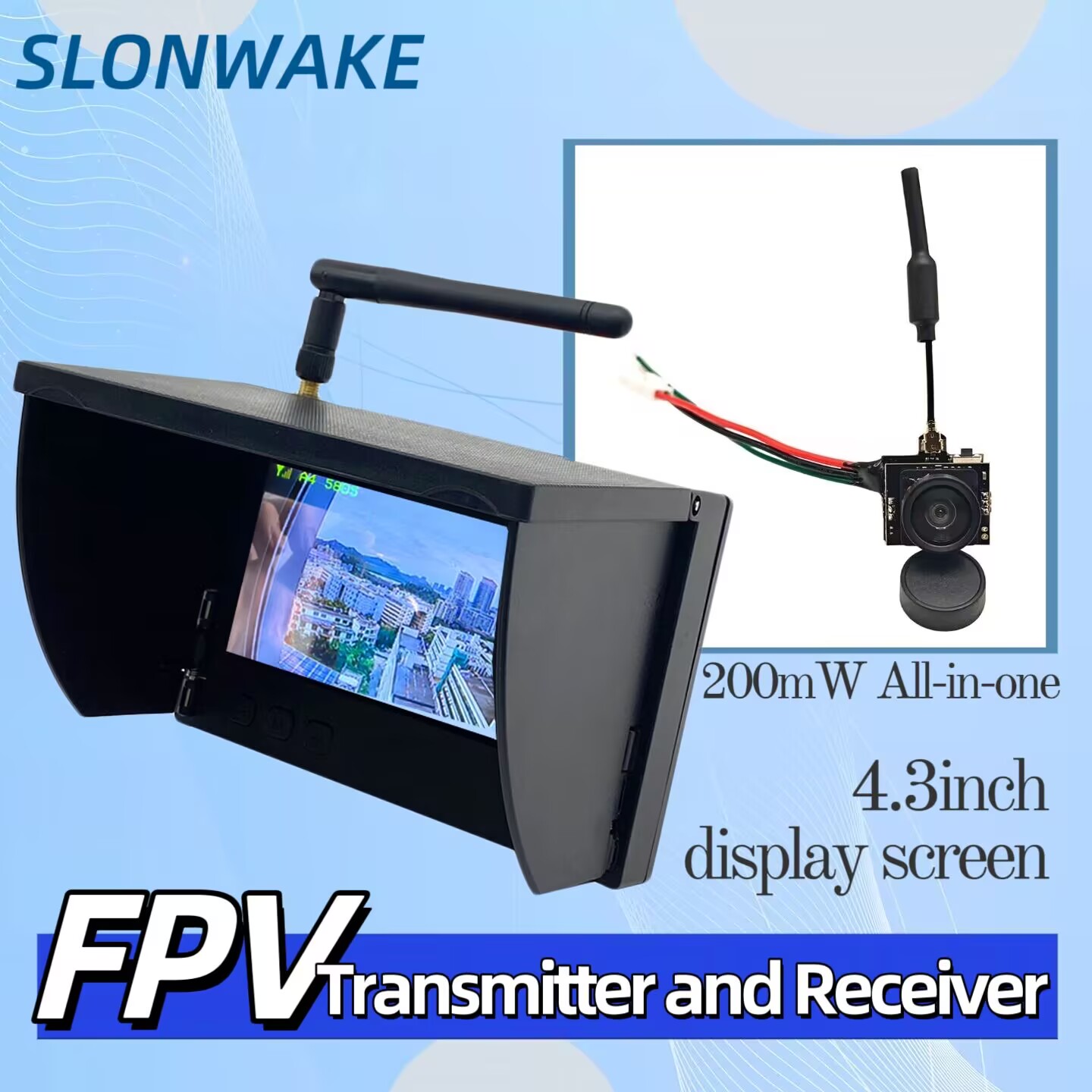 Kamera do analogowej transmisj – Drone Rc With Screen recenzja i cena