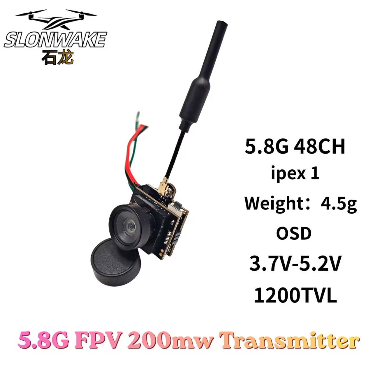 Kamera do analogowej transmisj – Drone Rc With Screen recenzja i cena