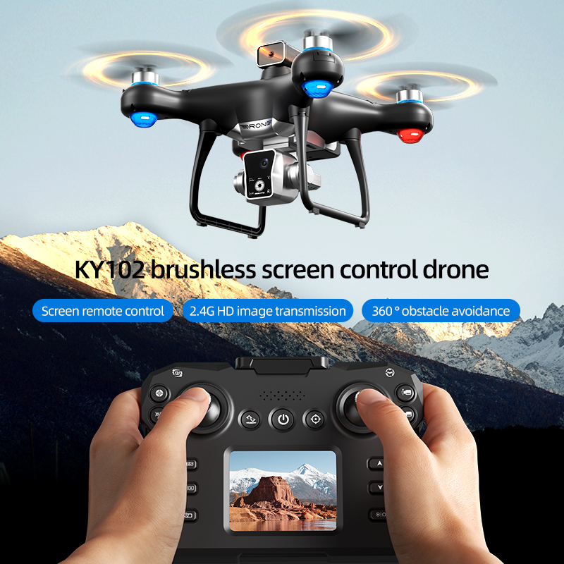 Bezszczotkowy dron RC ze stero – Drone Ky102 Rc recenzja i cena