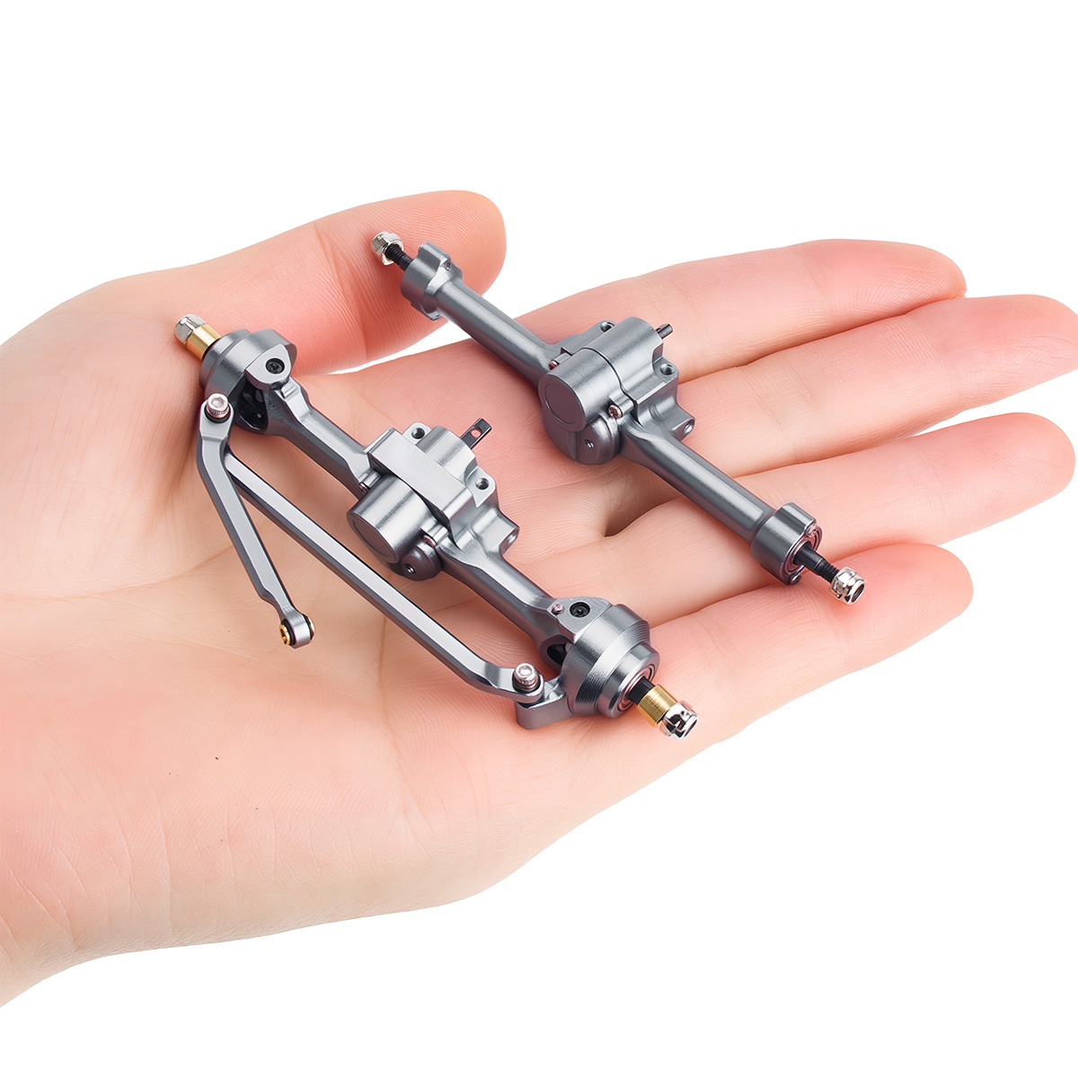 Zestaw aluminiowych osi przedn – Rc Crawler Axle Parts recenzja i cena