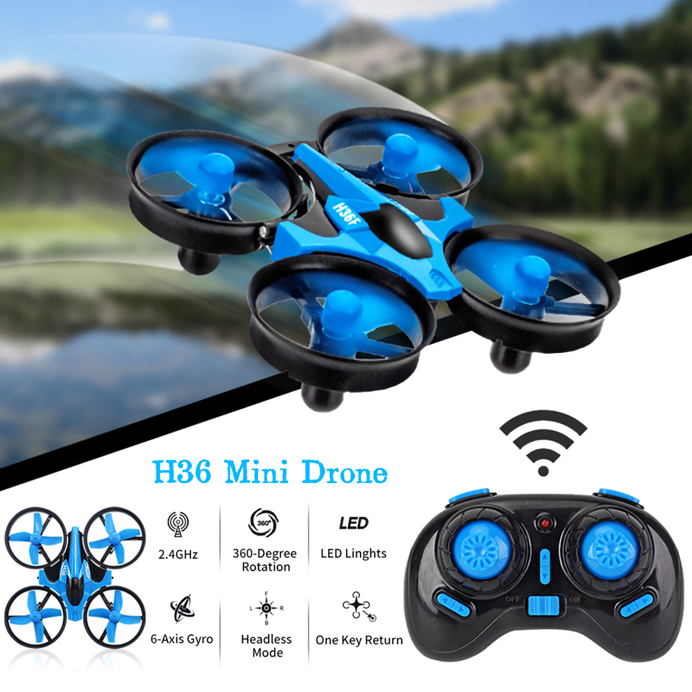 Mini Dron JJRC H36 2.4G 6-osio – Drone Vs Rc Helicopter recenzja i cena