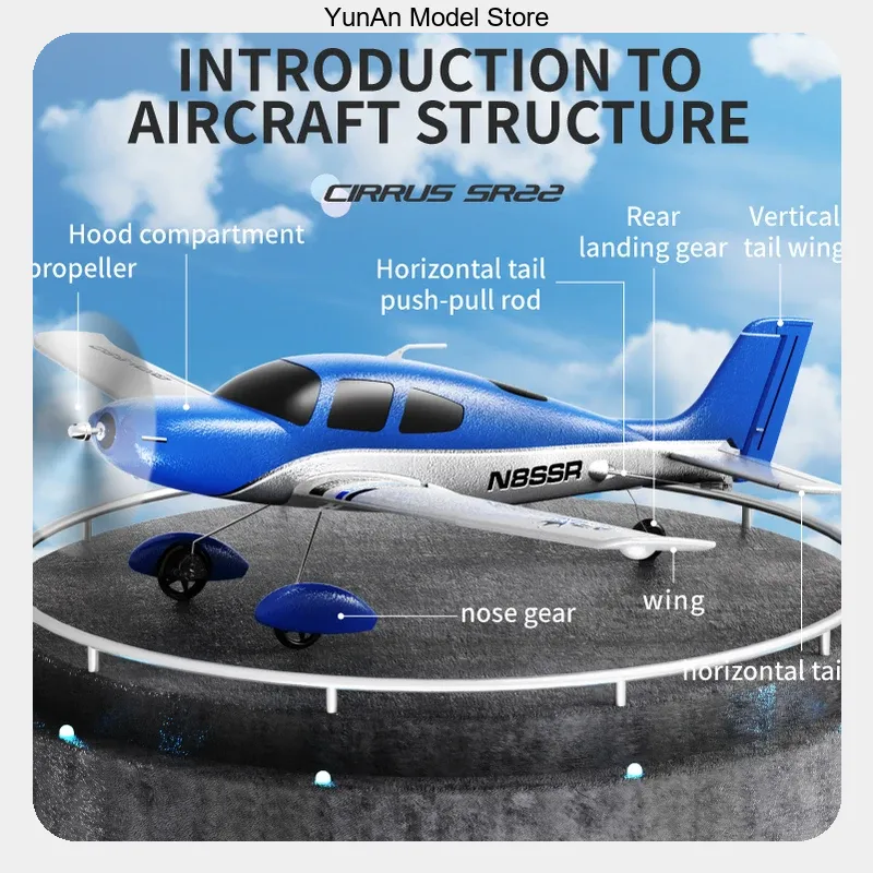 QIDI 580 Samolot RC o rozpięto – Rc Wing Glider recenzja i cena