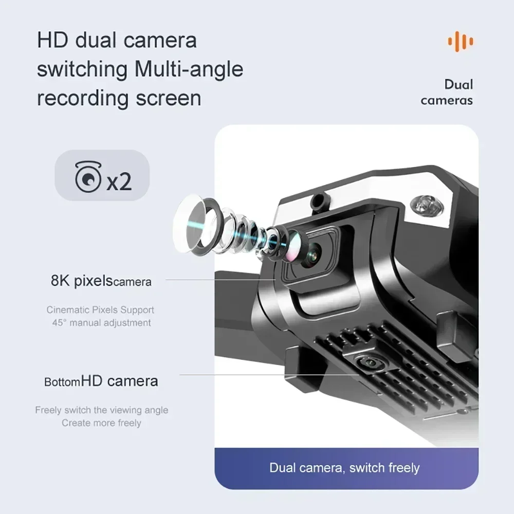 Dron G6 Pro z podwójną kamerą  – Drone Rc With Screen recenzja i cena