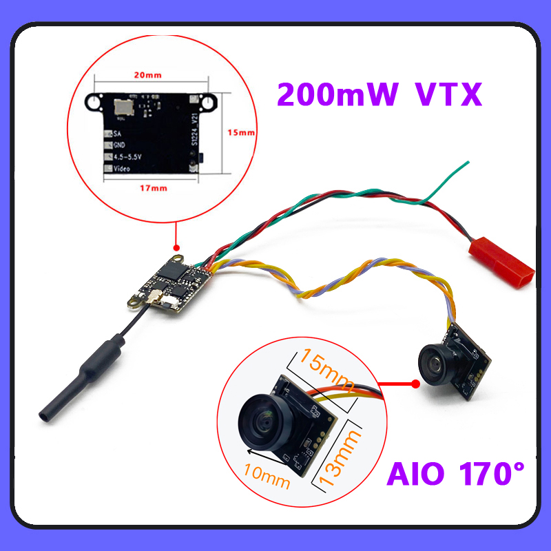 SLONWAKE 5.8G 1200TVL Kamera F – Rc Airplane Drone recenzja i cena