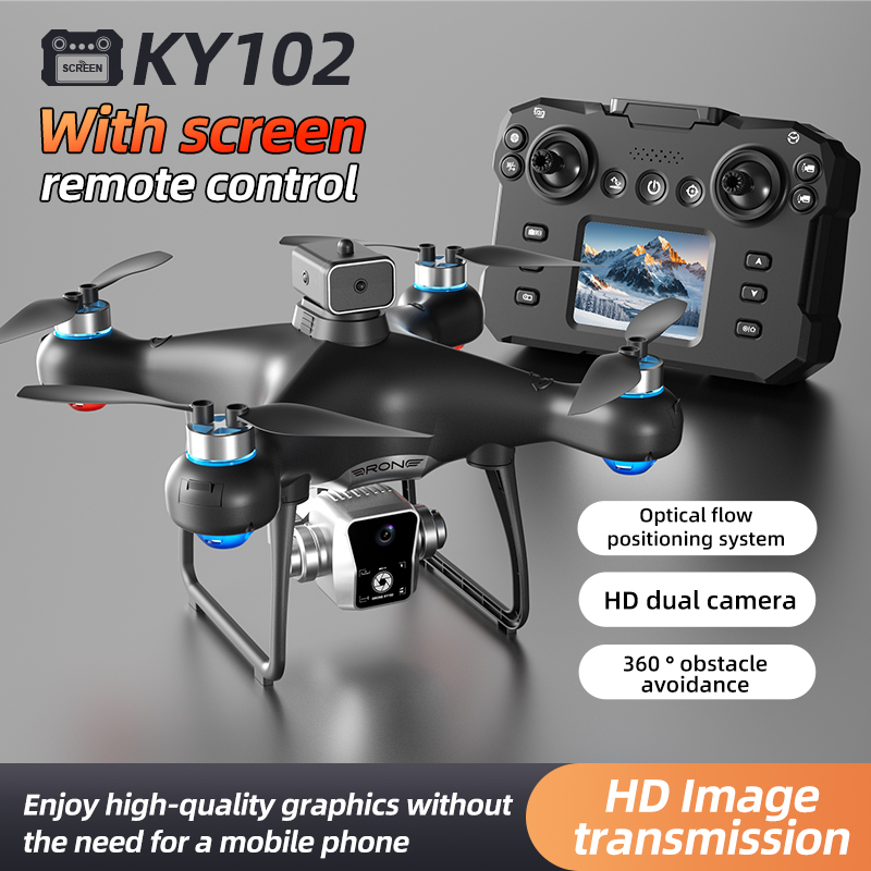 Nowy dron KY102 z ekranem, pro – Drone Ky102 Rc recenzja i cena