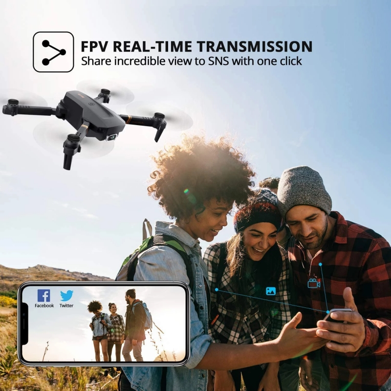 V4 Easy Fly Mini Dron FPV 4K V – Drone Rc V4 recenzja i cena
