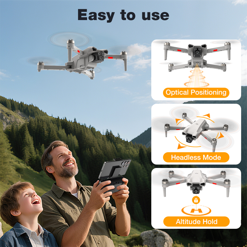 NOWY Gorący Dron L017 Pro Bezs – Drone Kf Rc recenzja i cena