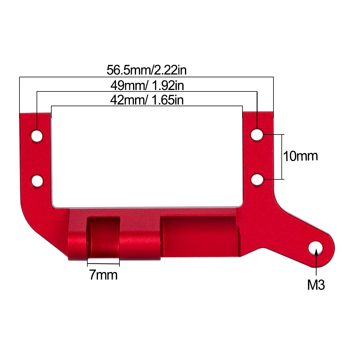 Aluminiowy wspornik serwa osi  – Rc Crawler Axle Parts recenzja i cena