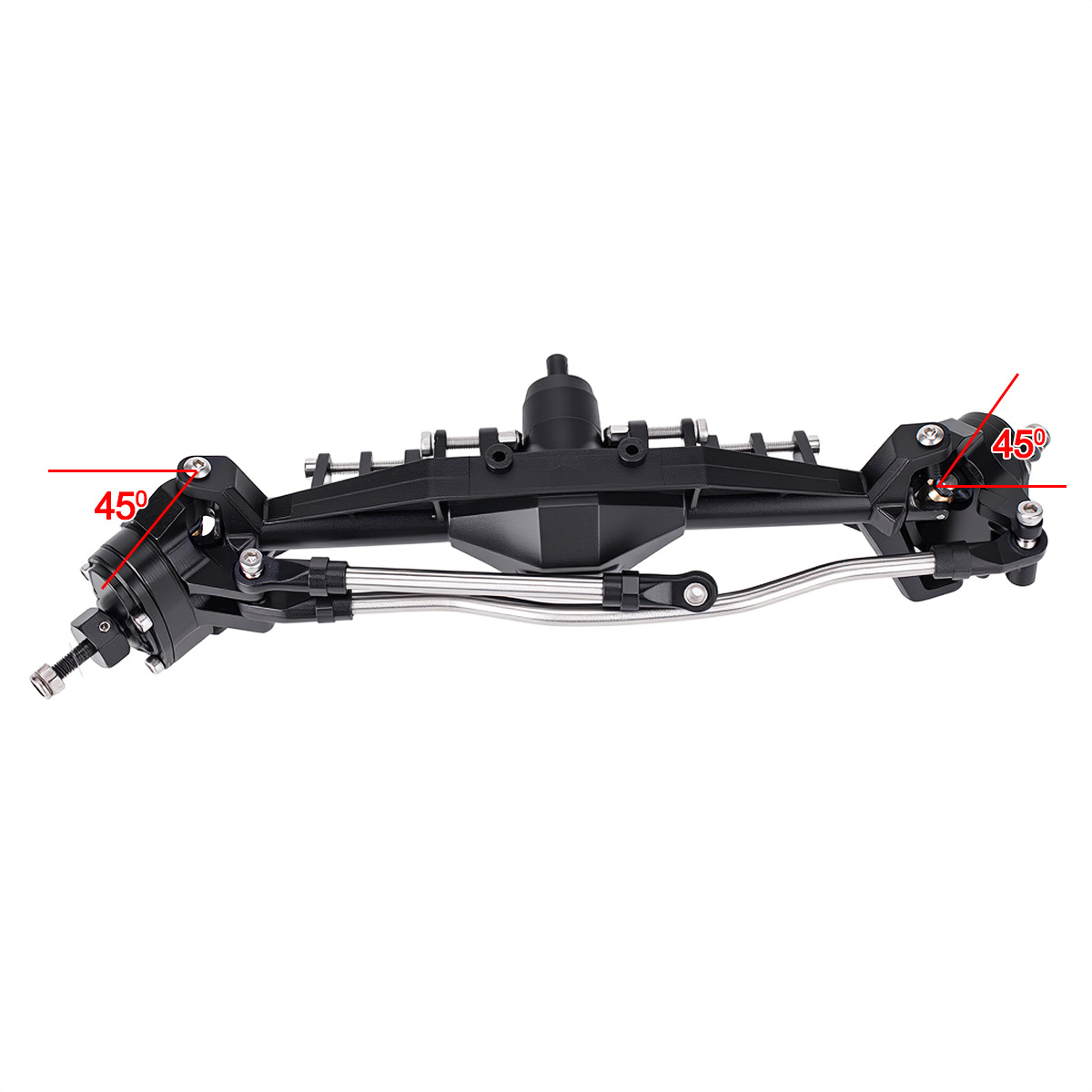 Przednie i tylne plastikowe os – Rc Crawler Axle Parts recenzja i cena